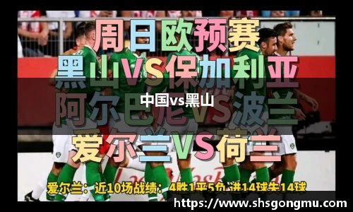 中国vs黑山