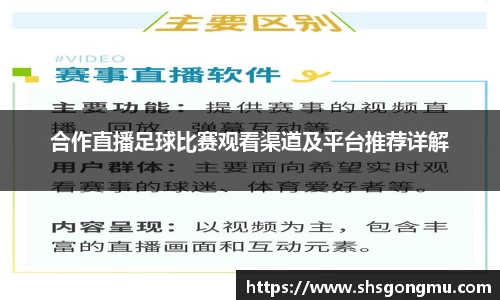 合作直播足球比赛观看渠道及平台推荐详解