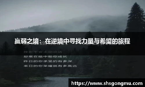 赢弱之境：在逆境中寻找力量与希望的旅程